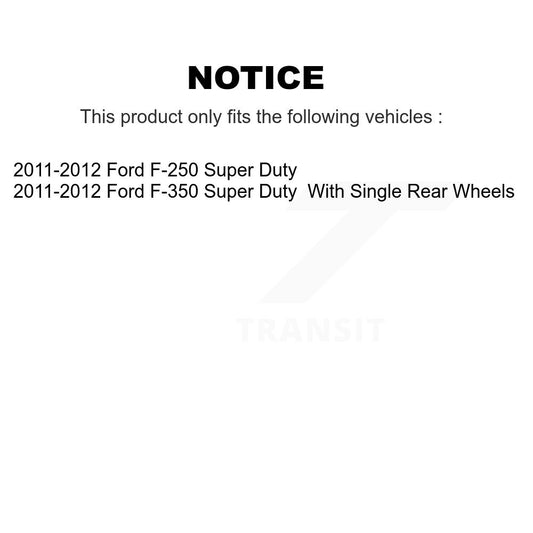 Coated Disc Rotors and Semi-Metallic Brake Pads Kit-KGS-103163 - Kit.bestparts.ca
