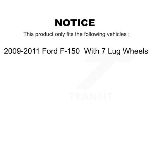 Coated Disc Rotors and Semi-Metallic Brake Pads Kit-KGS-103172 - Kit.bestparts.ca