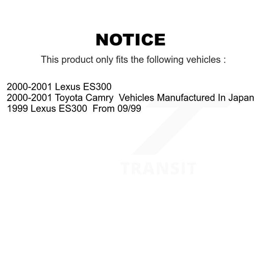 Coated Disc Rotors and Semi-Metallic Brake Pads Kit-KGS-103199 - Kit.bestparts.ca