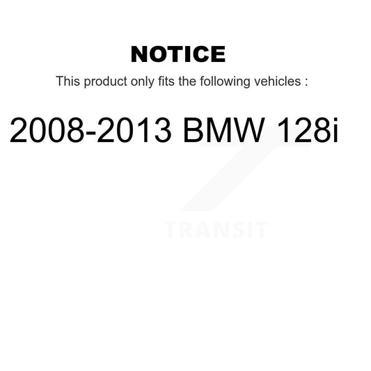 Coated Disc Rotors and Semi-Metallic Brake Pads Kit-KGS-103253 - Kit.bestparts.ca