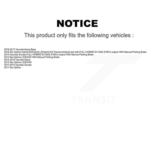 Coated Disc Rotors and Semi-Metallic Brake Pads Kit-KGS-103277 - Kit.bestparts.ca