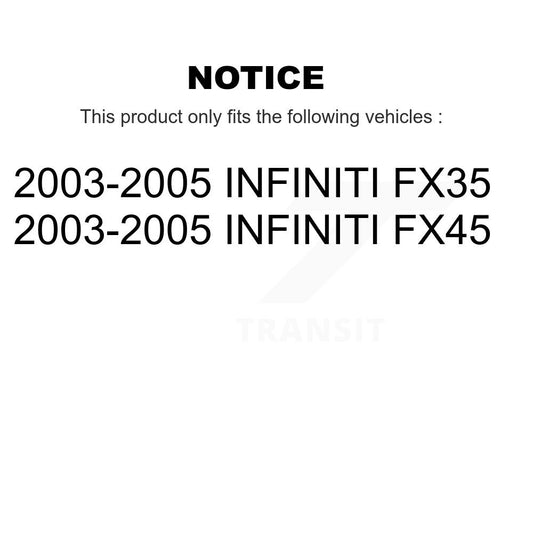 Coated Disc Rotors and Semi-Metallic Brake Pads Kit-KGS-103315 - Kit.bestparts.ca