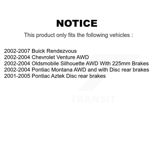 Coated Disc Rotors and Semi-Metallic Brake Pads Kit-KGS-103323 - Kit.bestparts.ca