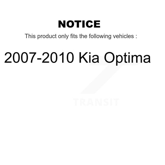 Coated Disc Rotors and Semi-Metallic Brake Pads Kit-KGS-103366 - Kit.bestparts.ca