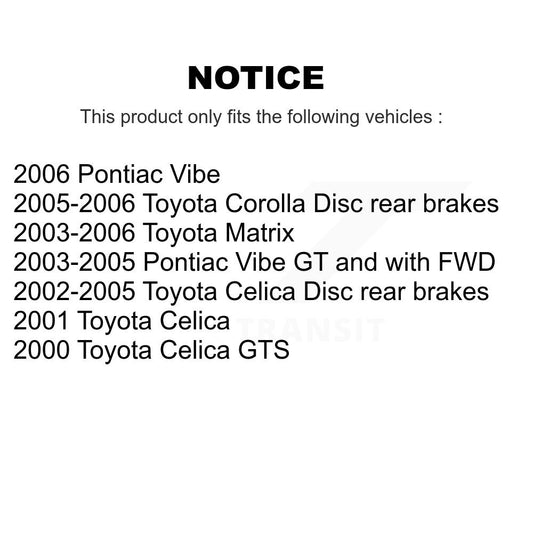 Coated Disc Rotors and Semi-Metallic Brake Pads Kit-KGS-103499 - Kit.bestparts.ca