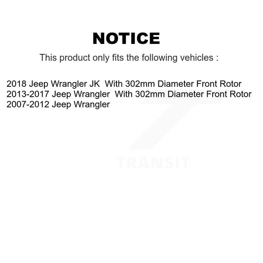 Coated Disc Rotors and Ceramic Brake Pads Kit-KGT-100168 - Kit.bestparts.ca