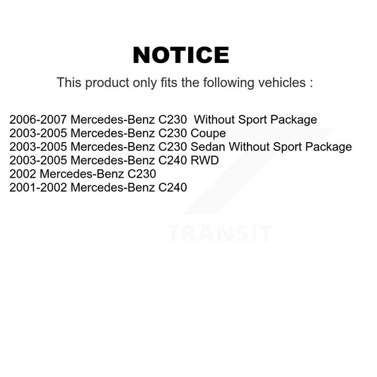 Coated Disc Rotors and Ceramic Brake Pads Kit-KGT-100285 - Kit.bestparts.ca