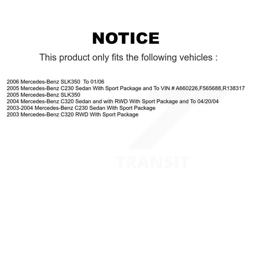 Coated Disc Rotors and Ceramic Brake Pads Kit-KGT-100389 - Kit.bestparts.ca
