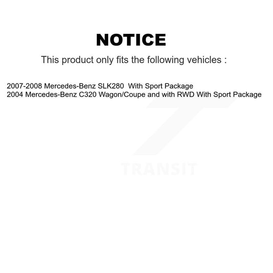 Coated Disc Rotors and Ceramic Brake Pads Kit-KGT-100390 - Kit.bestparts.ca