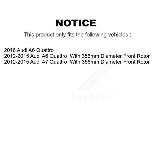 coated disc rotors and ceramic brake pads-kgt-100497 - Kit.bestparts.ca