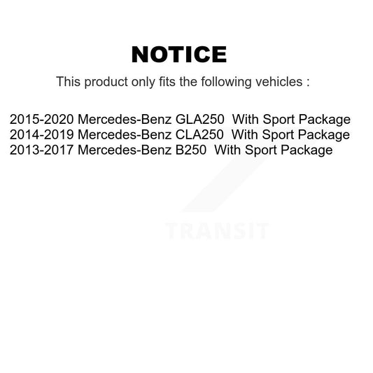 Coated Disc Rotors and Ceramic Brake Pads Kit-KGT-100542 - Kit.bestparts.ca