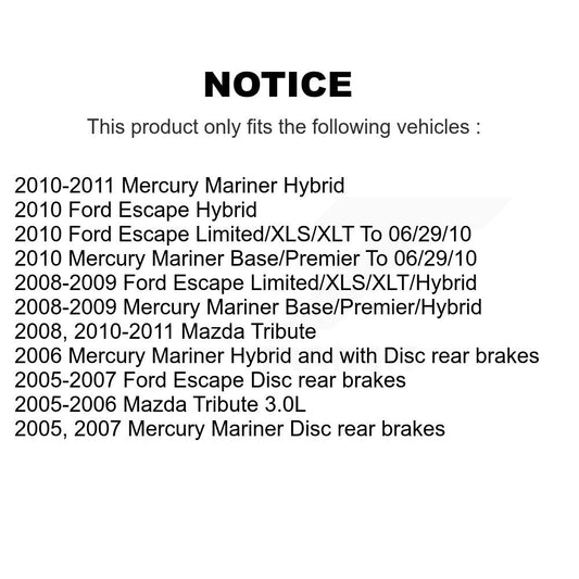 Disc Rotors and Ceramic Brake Pads Kit-KGT-100681 - Kit.bestparts.ca