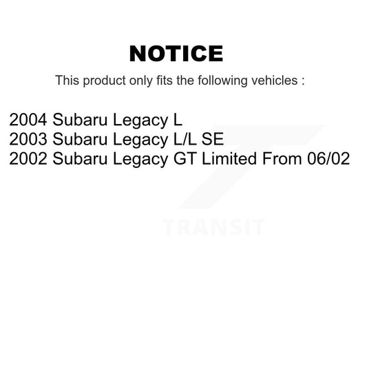 Disc Rotors and Ceramic Brake Pads Kit-KGT-100832 - Kit.bestparts.ca