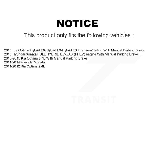 Disc Rotors and Ceramic Brake Pads Kit-KGT-101016 - Kit.bestparts.ca