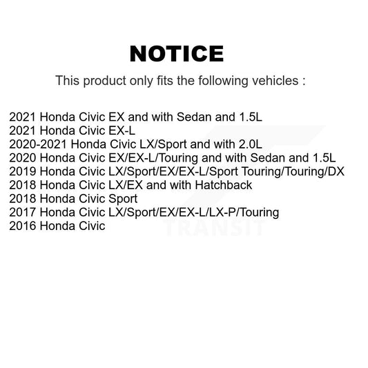 Disc Rotors and Ceramic Brake Pads Kit-KGT-101255 - Kit.bestparts.ca