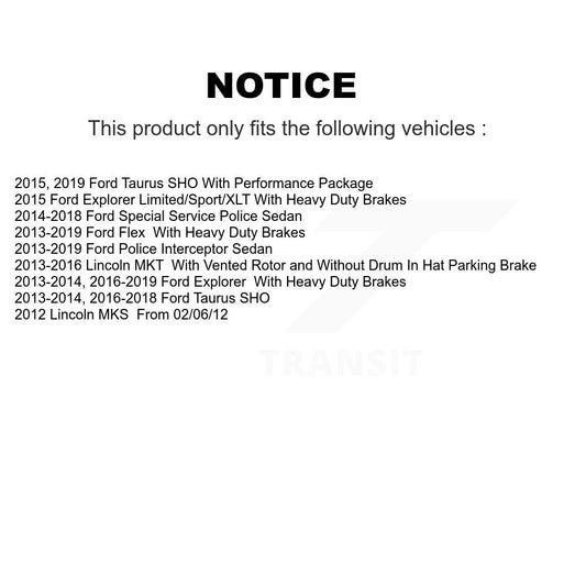 Coated Disc Rotors and Ceramic Brake Pads Kit-KGT-101378 - Kit.bestparts.ca