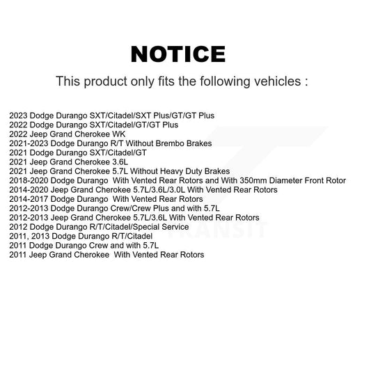 Coated Disc Rotors and Ceramic Brake Pads Kit-KGT-101421 - Kit.bestparts.ca