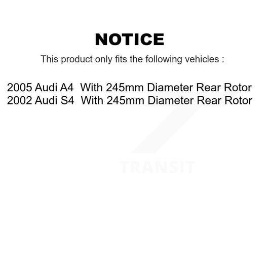 Coated Disc Rotors and Ceramic Brake Pads Kit-KGT-101438 - Kit.bestparts.ca