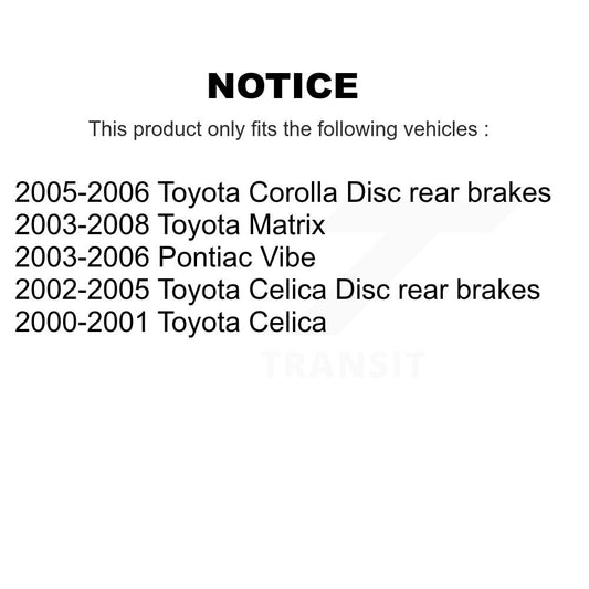 Coated Disc Rotors and Ceramic Brake Pads Kit-KGT-101455 - Kit.bestparts.ca