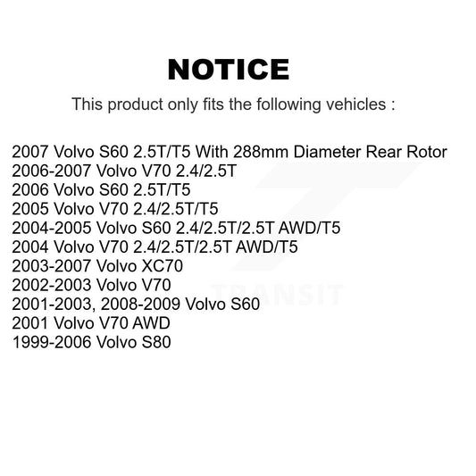 Coated Disc Rotors and Ceramic Brake Pads Kit-KGT-101462 - Kit.bestparts.ca