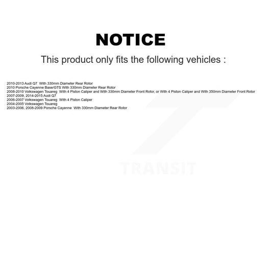 Coated Disc Rotors and Ceramic Brake Pads Kit-KGT-101493 - Kit.bestparts.ca