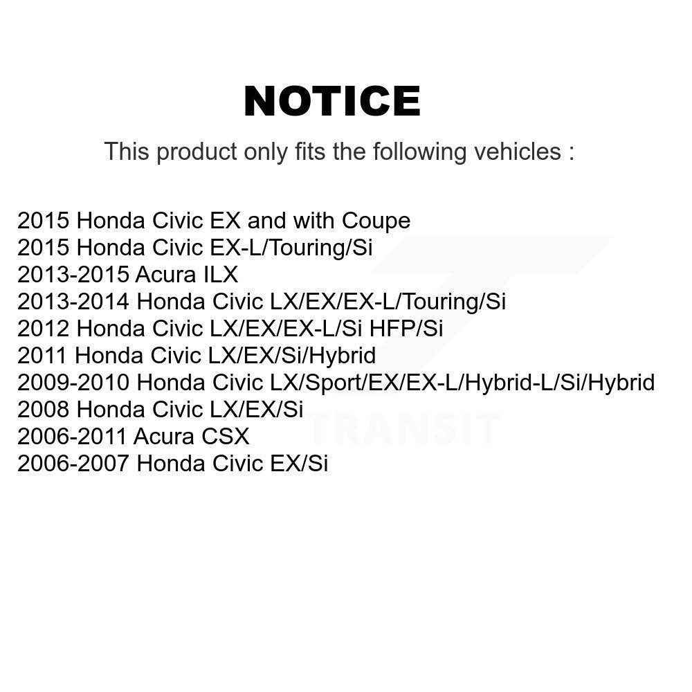 Coated Disc Rotors and Ceramic Brake Pads Kit-KGT-101523 - Kit.bestparts.ca Kit.bestparts.ca