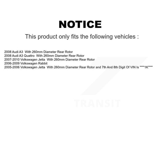 Coated Disc Rotors and Ceramic Brake Pads Kit-KGT-101530 - Kit.bestparts.ca