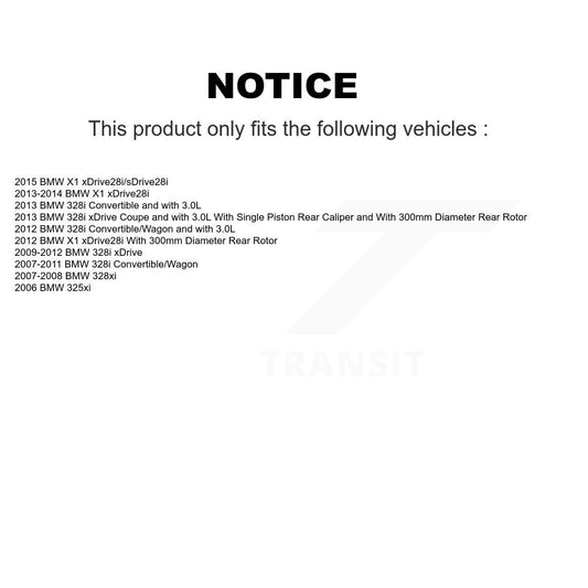 Coated Disc Rotors and Ceramic Brake Pads Kit-KGT-101552 - Kit.bestparts.ca