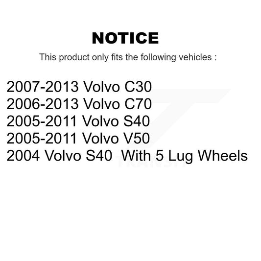 Coated Disc Rotors and Ceramic Brake Pads Kit-KGT-101559 - Kit.bestparts.ca