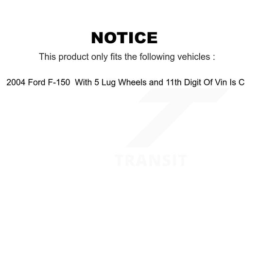 Coated Disc Rotors and Ceramic Brake Pads Kit-KGT-101776 - Kit.bestparts.ca