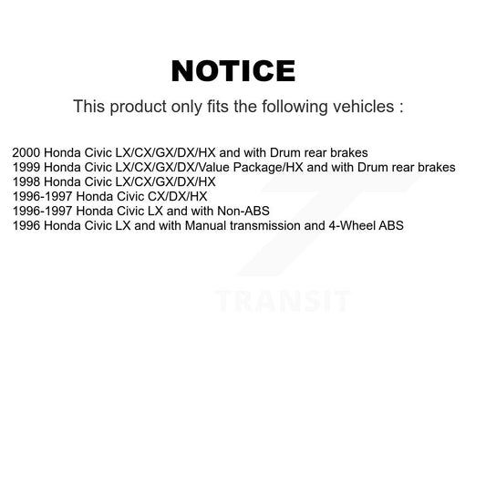 Coated Disc Rotors and Ceramic Brake Pads Kit-KGT-101816 - Kit.bestparts.ca