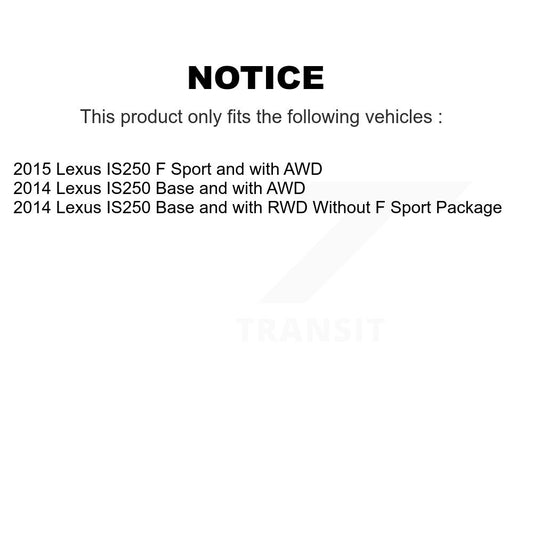 Coated Disc Rotors and Ceramic Brake Pads Kit-KGT-102016 - Kit.bestparts.ca