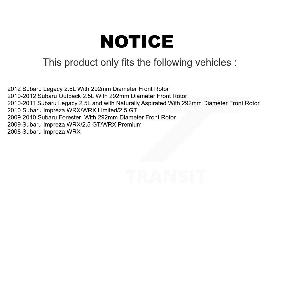 Disc Rotors and Ceramic Brake Pads Kit-KGT-102141 - Kit.bestparts.ca Kit.bestparts.ca