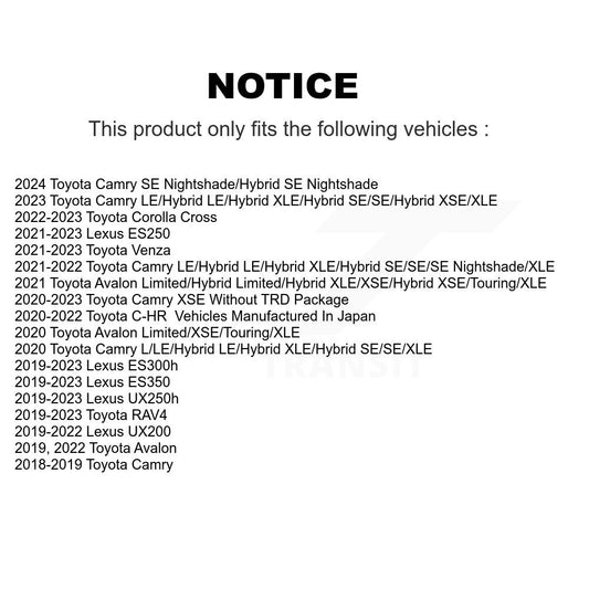 Coated Disc Rotors and Ceramic Brake Pads Kit-KGT-102256 - Kit.bestparts.ca