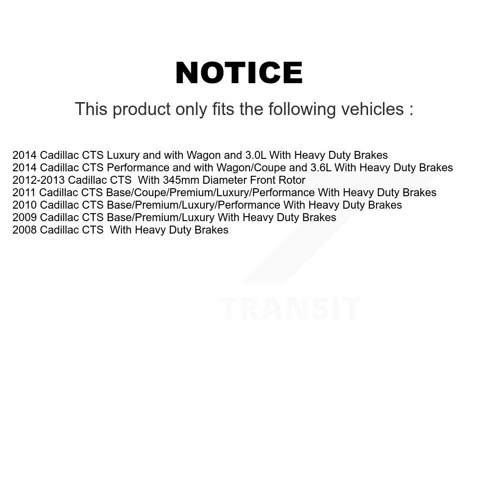 Disc Rotors and Ceramic Brake Pads Kit-KGT-102450 - Kit.bestparts.ca Kit.bestparts.ca