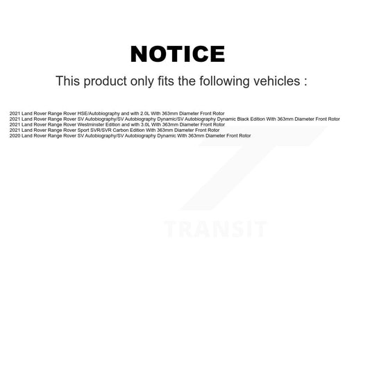 Coated Disc Rotors and Ceramic Brake Pads Kit-KGT-102585 - Kit.bestparts.ca