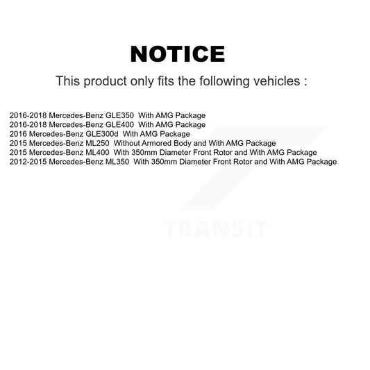 Disc Rotors and Ceramic Brake Pads Kit-KGT-102712 - Kit.bestparts.ca