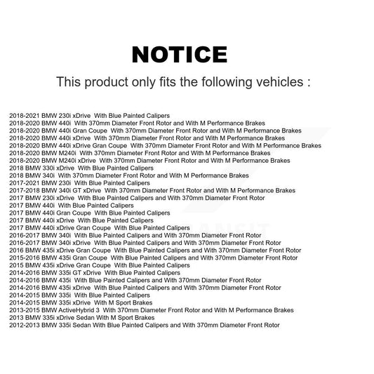 Disc Rotors and Ceramic Brake Pads Kit-KGT-102724 - Kit.bestparts.ca