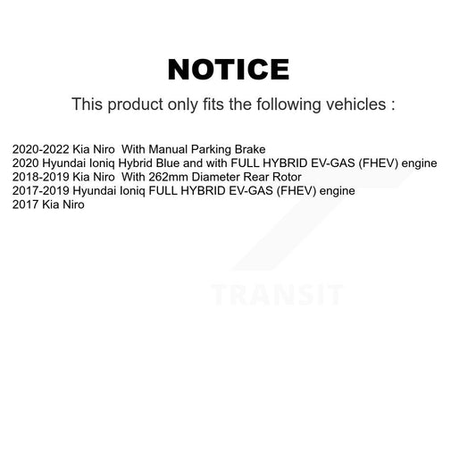 Disc Rotors and Ceramic Brake Pads Kit-KGT-102747 - Kit.bestparts.ca