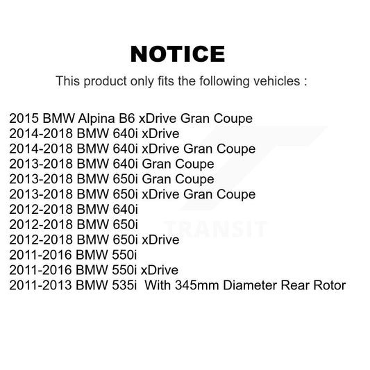 Disc Rotors and Ceramic Brake Pads Kit-KGT-102763 - Kit.bestparts.ca