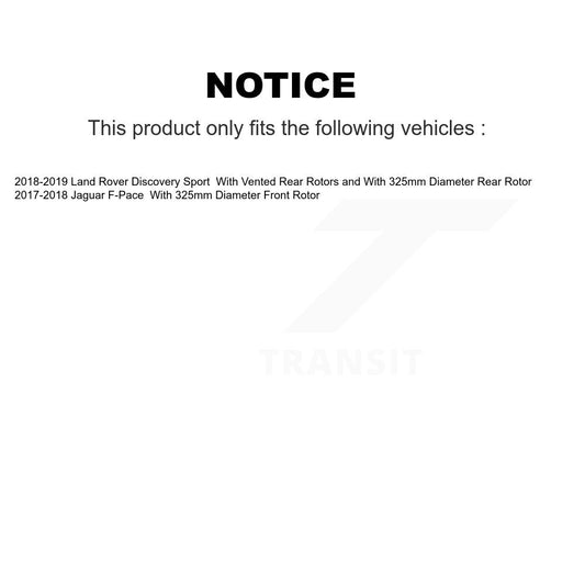 Disc Rotors and Ceramic Brake Pads Kit-KGT-102774 - Kit.bestparts.ca