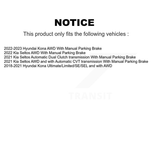 Coated Disc Rotors and Ceramic Brake Pads Kit-KGT-102946 - Kit.bestparts.ca
