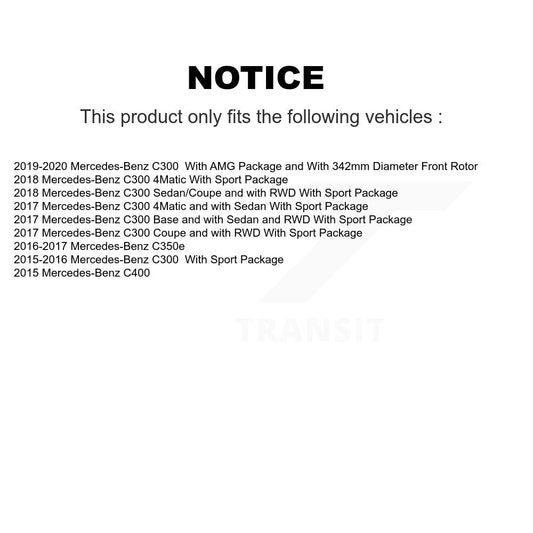 Disc Rotors and Ceramic Brake Pads Kit-KGT-102982 - Kit.bestparts.ca