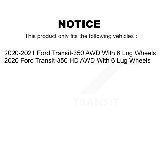 Disc Rotors and Ceramic Brake Pads Kit-KGT-103062 - Kit.bestparts.ca
