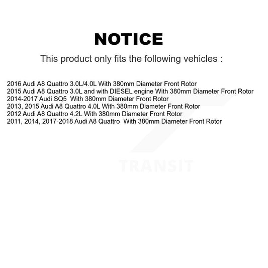 Disc Rotors and Ceramic Brake Pads Kit-KGT-103265 - Kit.bestparts.ca