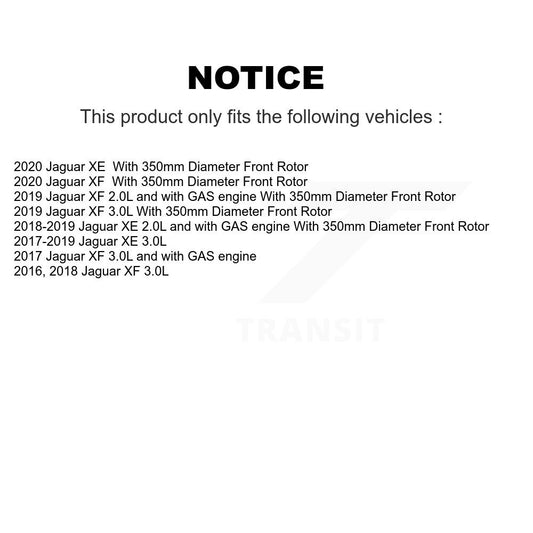 Disc Rotors and Ceramic Brake Pads Kit-KGT-103271 - Kit.bestparts.ca