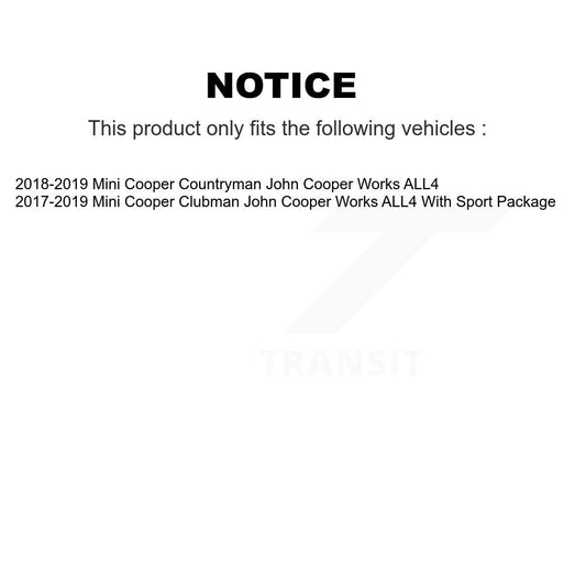 Coated Disc Rotors and Ceramic Brake Pads Kit-KGT-103349 - Kit.bestparts.ca