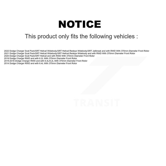Coated Disc Rotors and Ceramic Brake Pads Kit-KGT-103510 - Kit.bestparts.ca