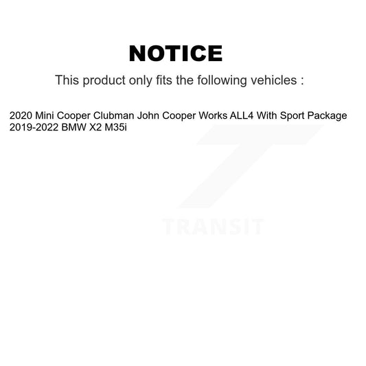 Disc Rotors and Ceramic Brake Pads Kit-KGT-103611 - Kit.bestparts.ca