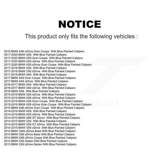 Disc Rotors and Ceramic Brake Pads Kit-KGT-103673 - Kit.bestparts.ca